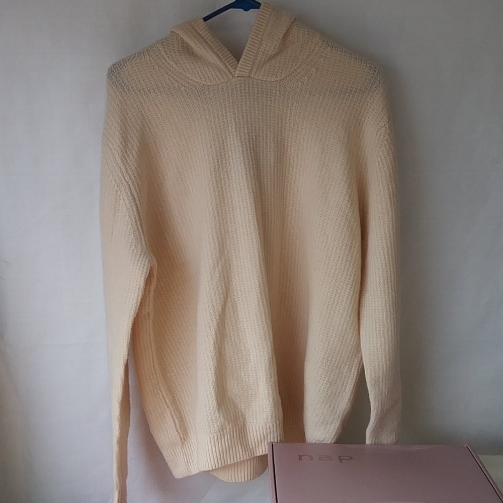 NAP Hooded V Neck Sweater